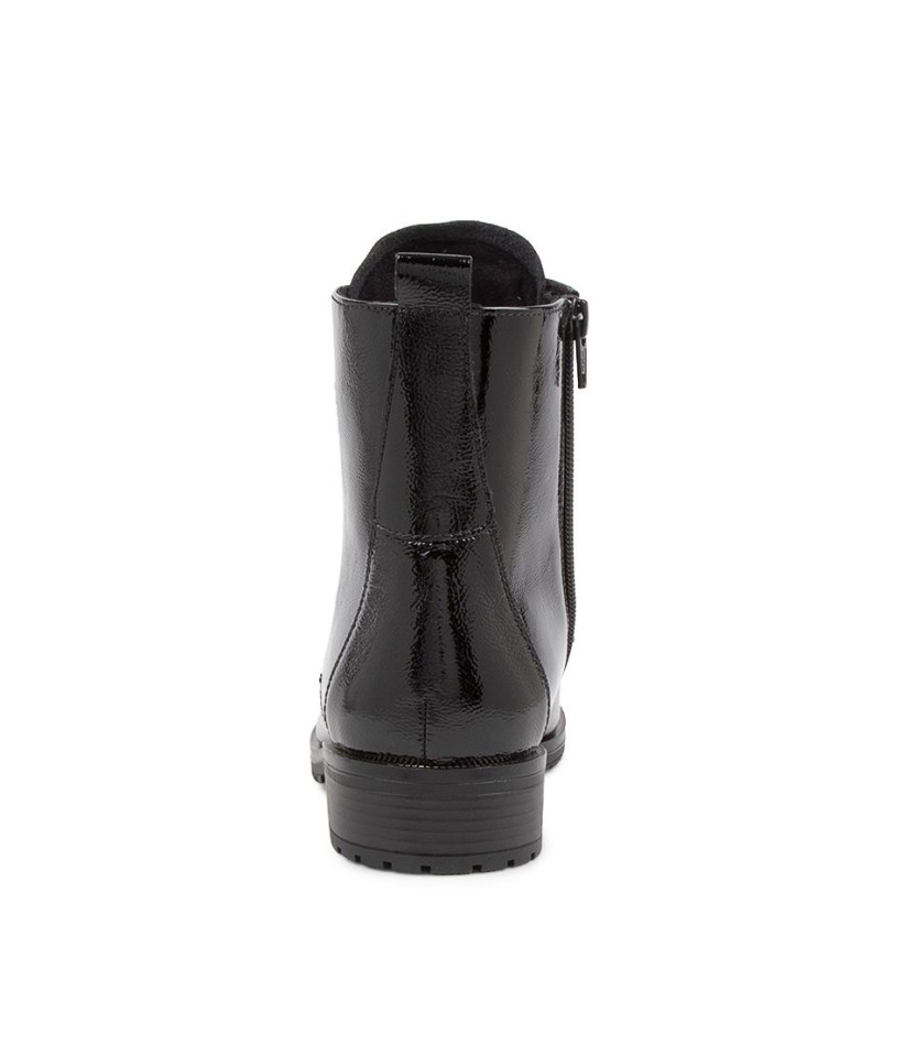 Gabour | Bottines Exclusives En Cuir De Genua Schwarz